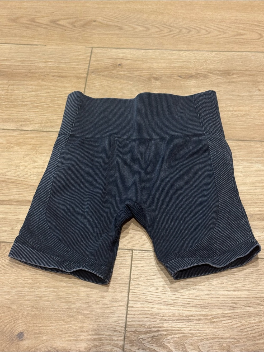 JoyLab High-Waist Ribbed Bike Shorts